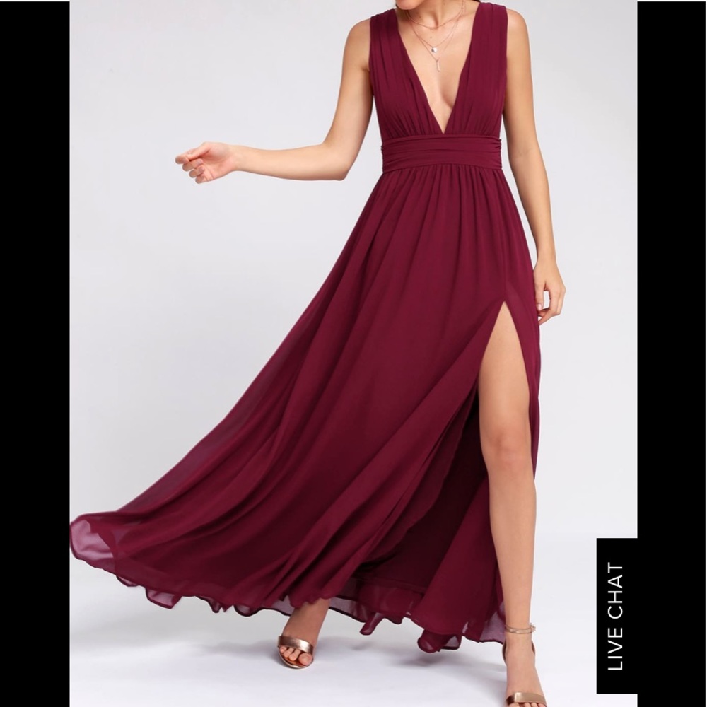 Lulu’s Heavenly Hues Burgundy